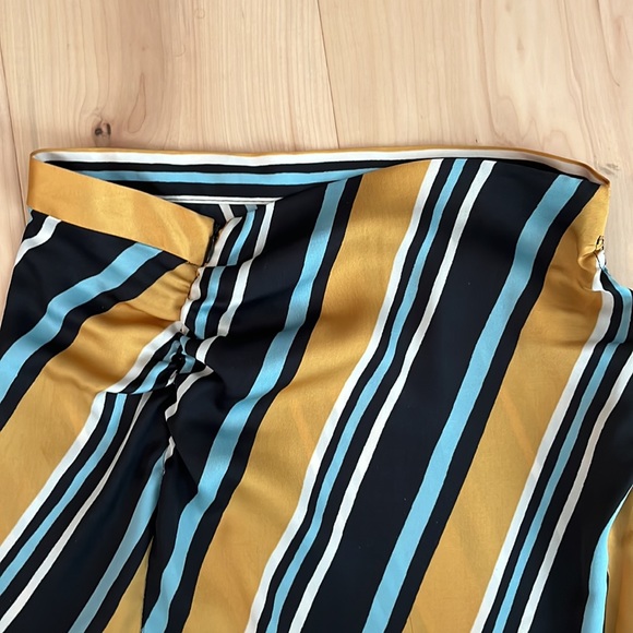 Zara Stripe Satin Maxi Skirt - Picture 3 of 3